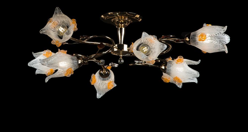 Люстра с плафонами Ray 3603/8 FGD+BRN (IR005938)