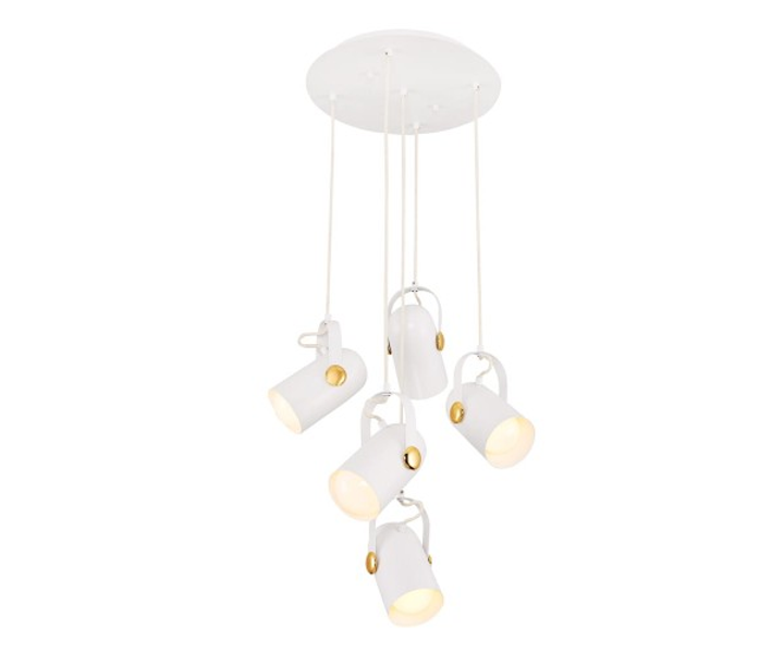Подвесной светильник Dembo 5 White (PL-0002059 M/White)