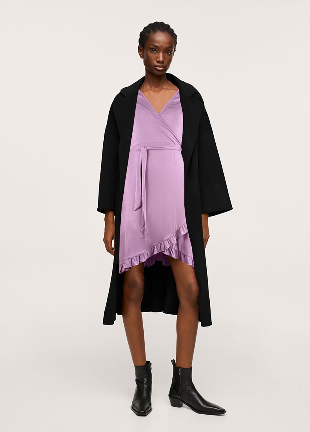 Платье H&M М Сиреневый (230231b51)