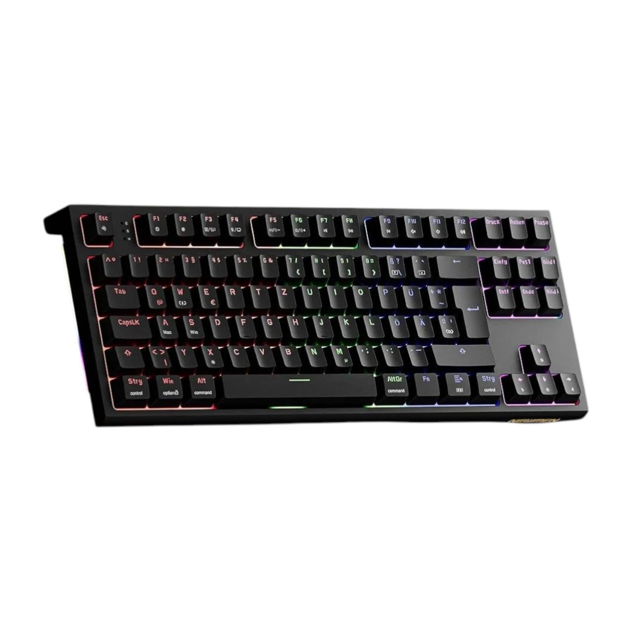Клавіатура ігрова механічна Newmen GM870 TKL RGB Red Switch з функцією Hot-Swap (33137714) Клавіатура ігрова механічна Newmen GM870 TKL RGB Red Switch з функцією Hot-Swap (33137714)