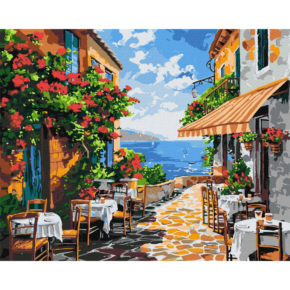 Картина за номерами Ideyka Тихий куточок KHO3654 40x50 см (RLT50637)