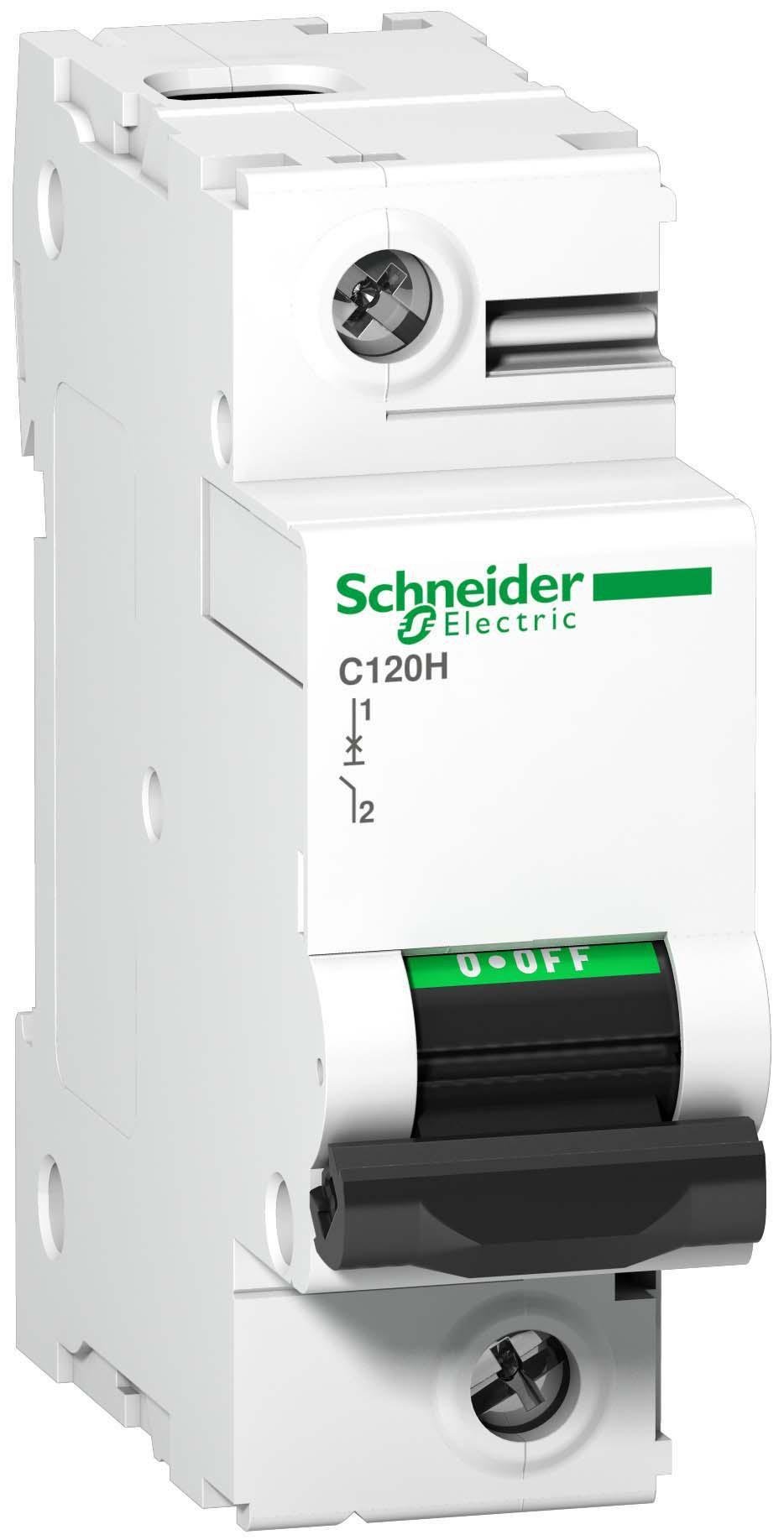 Автоматичний вимикач Schneider Electric Acti9 C120Н 1P 100A 15кА C (A9N18447)