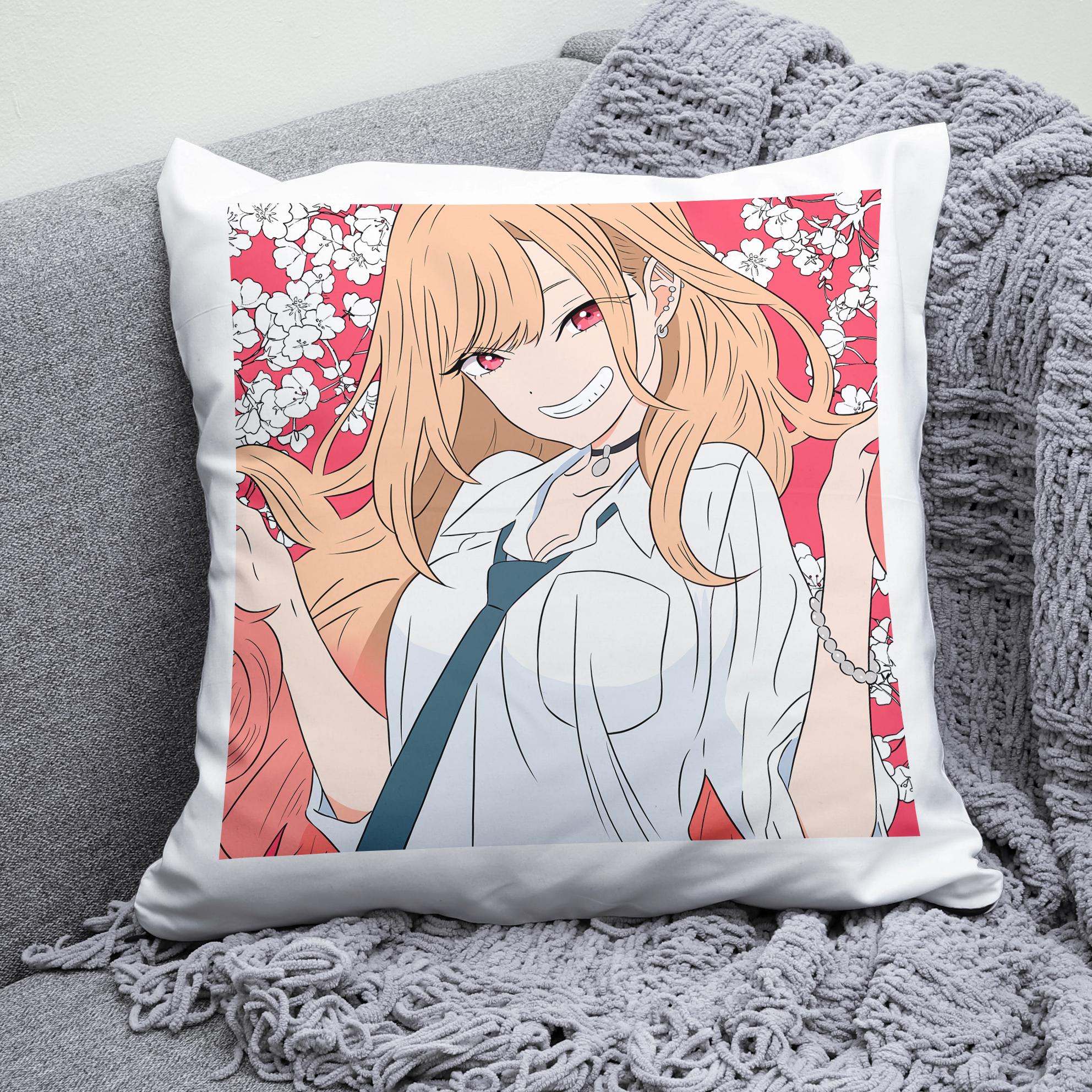 Плюшевая подушка квадрат с принтом аниме My Dress Up Darling "2