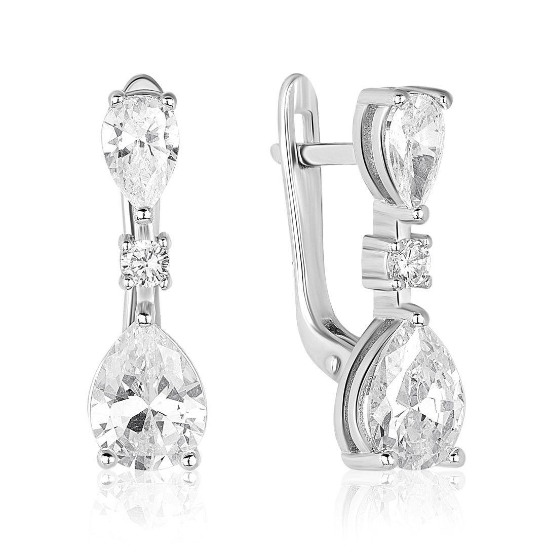 Серьги серебро UMAX 20807 (23550345)