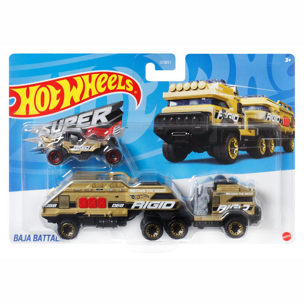 Машина дальнобойщика Hot Wheels Baja Battalion BDW51-HMF91 (173486) Машина дальнобойщика Hot Wheels Baja Battalion BDW51-HMF91 (173486)
