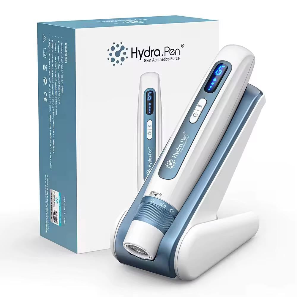 Дермапен беспроводной гидропен Hydra Pen для фракционной мезотерапии лица и тела с автономной подачей сыворотки и функцией EMS H5 (2168)