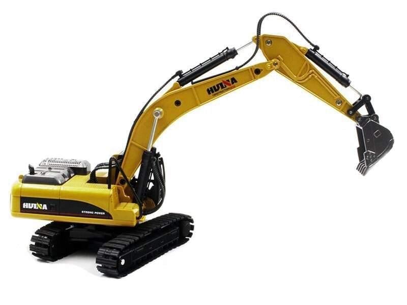 Машинка экскаватор Hui Na Toys металлический карьерный (1710) - фото 4 Машинка экскаватор Hui Na Toys металлический карьерный (1710) - фото 4