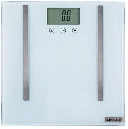 Ваги діагностичні Silver Crest SPWD 180 G1 180 кг скляні Білий (70236183)