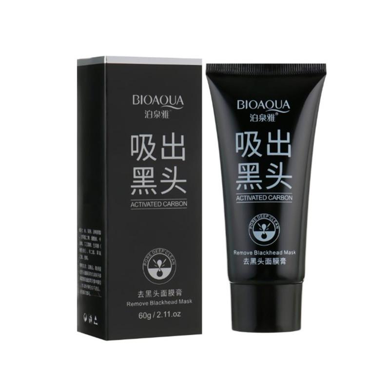 Маска-пленка BioAqua Remove Blackhead Mask Deep Cleansing с активированным углем от черных точек 60 г
