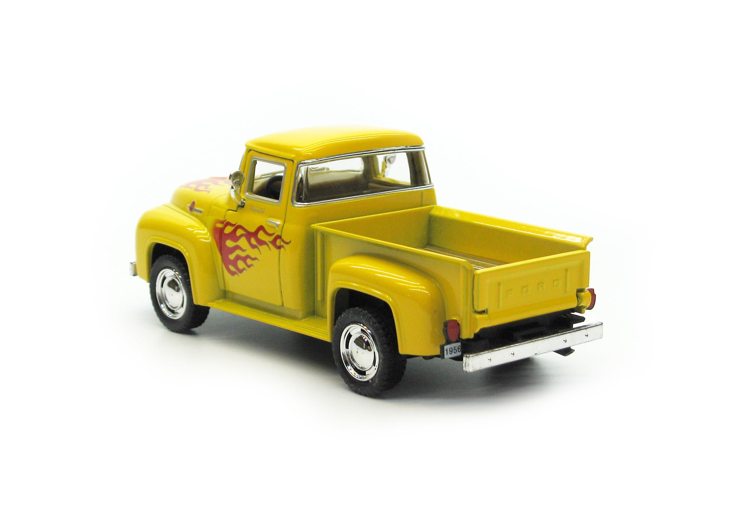 Машина металлическая KT5385F Ford F-100 Pickup with printing 1956 - фото 3 Машина металлическая KT5385F Ford F-100 Pickup with printing 1956 - фото 3