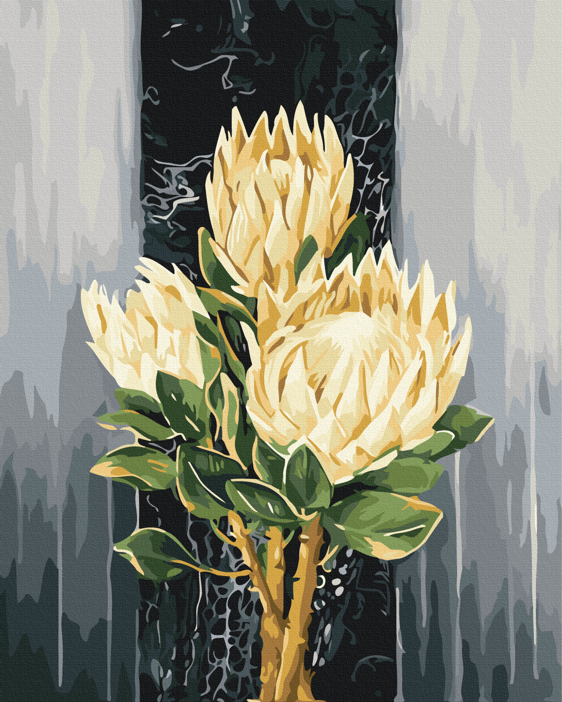 Картина по номерам Brushme Красные маки 40x50 см (BS54553)