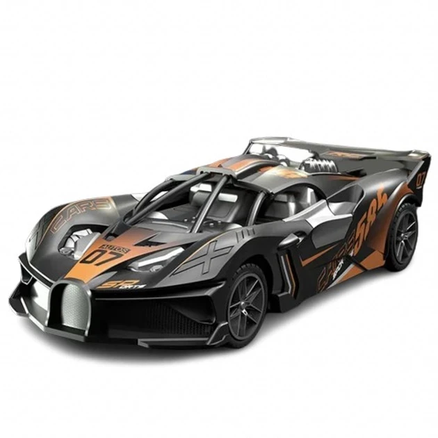 Машинка на радиоуправлении Bugatti с пультом управления 21 см Черный (504)