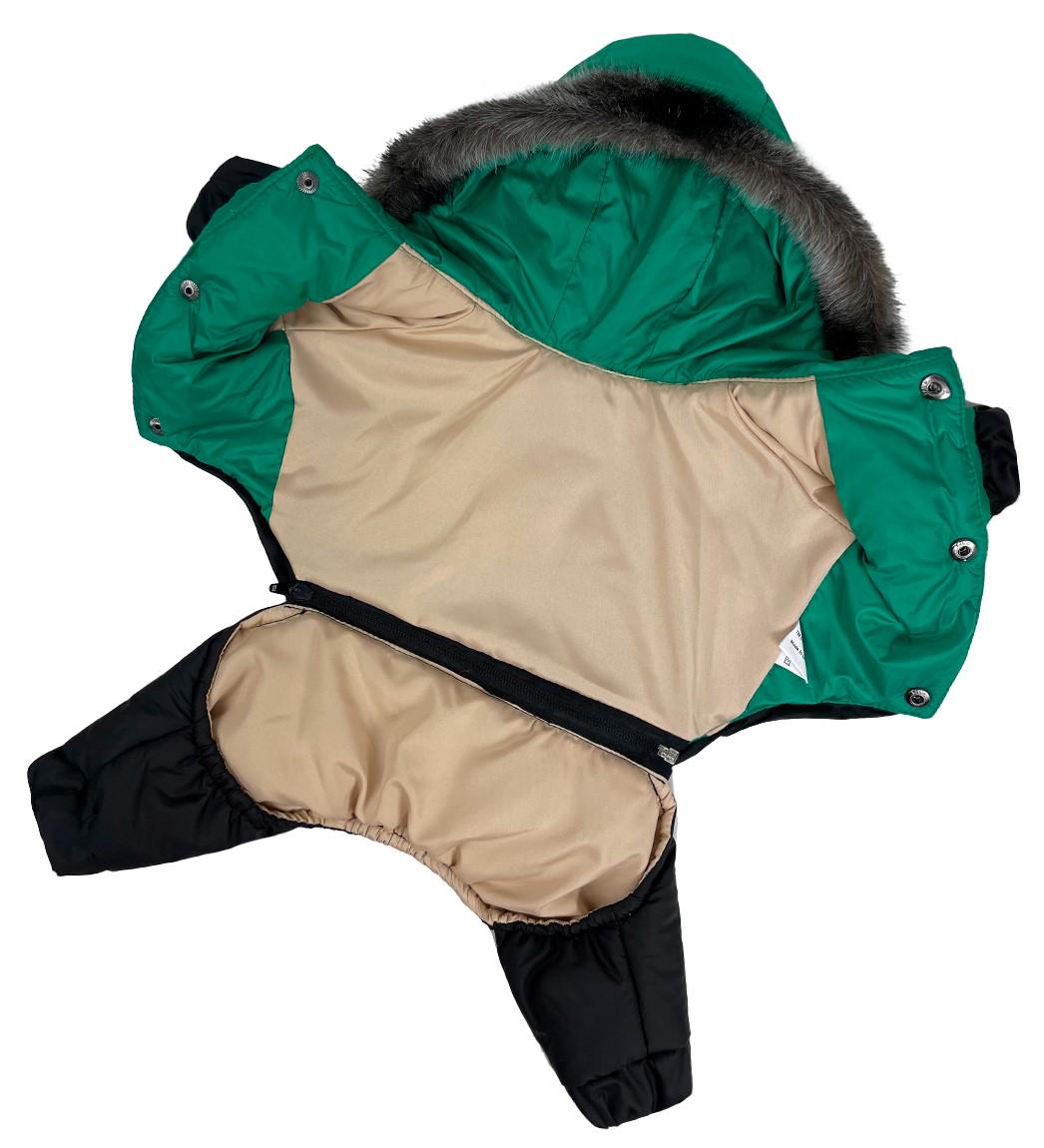Комбінезон зимовий для собак Dogs Bomba р. 5 Зелений - фото 5 Комбінезон зимовий для собак Dogs Bomba р. 5 Зелений - фото 5