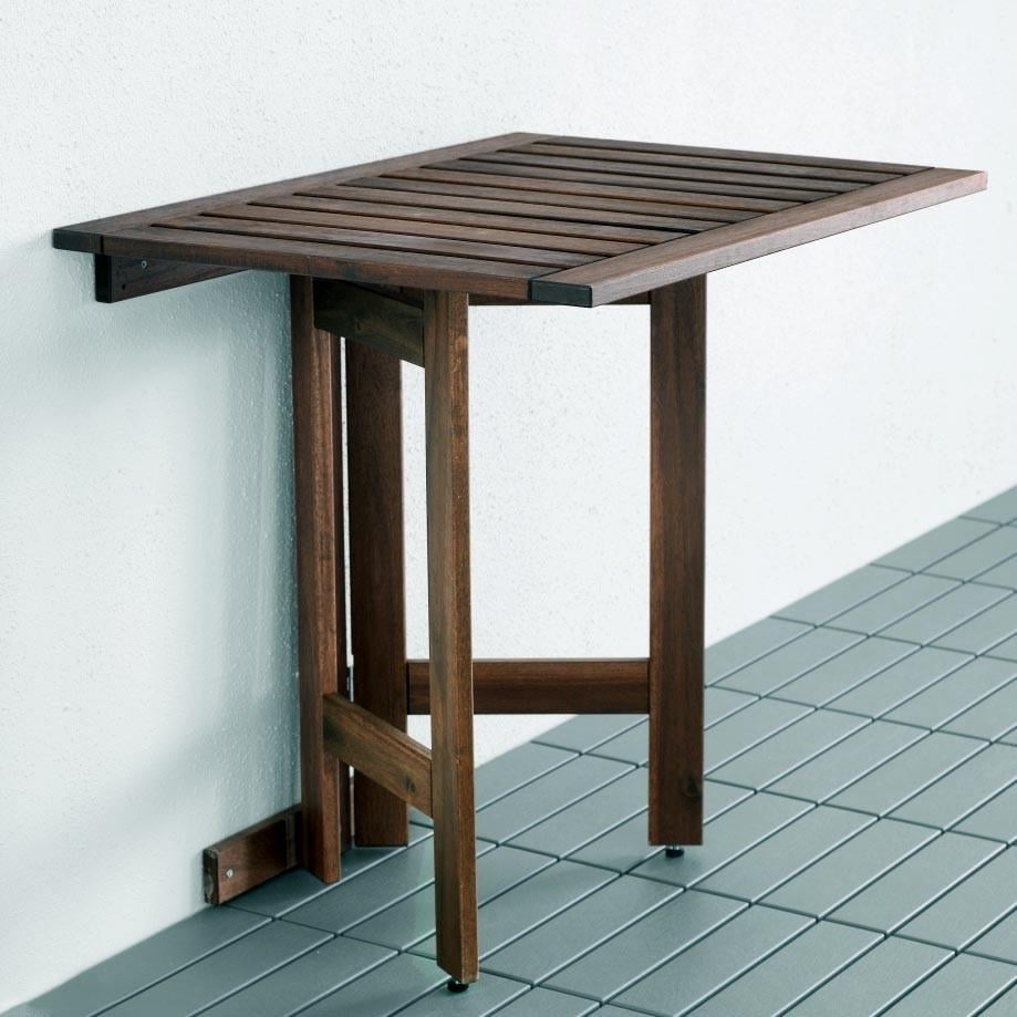 Столик балконний з дерева Хінотега Капучіно (БСО-001409)