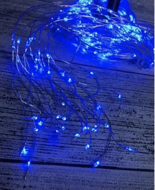 Гирлянда новогодняя UKC RD-245 Лошадиный хвост с контроллером 340 LED 2 м Синий (3-5-15110)