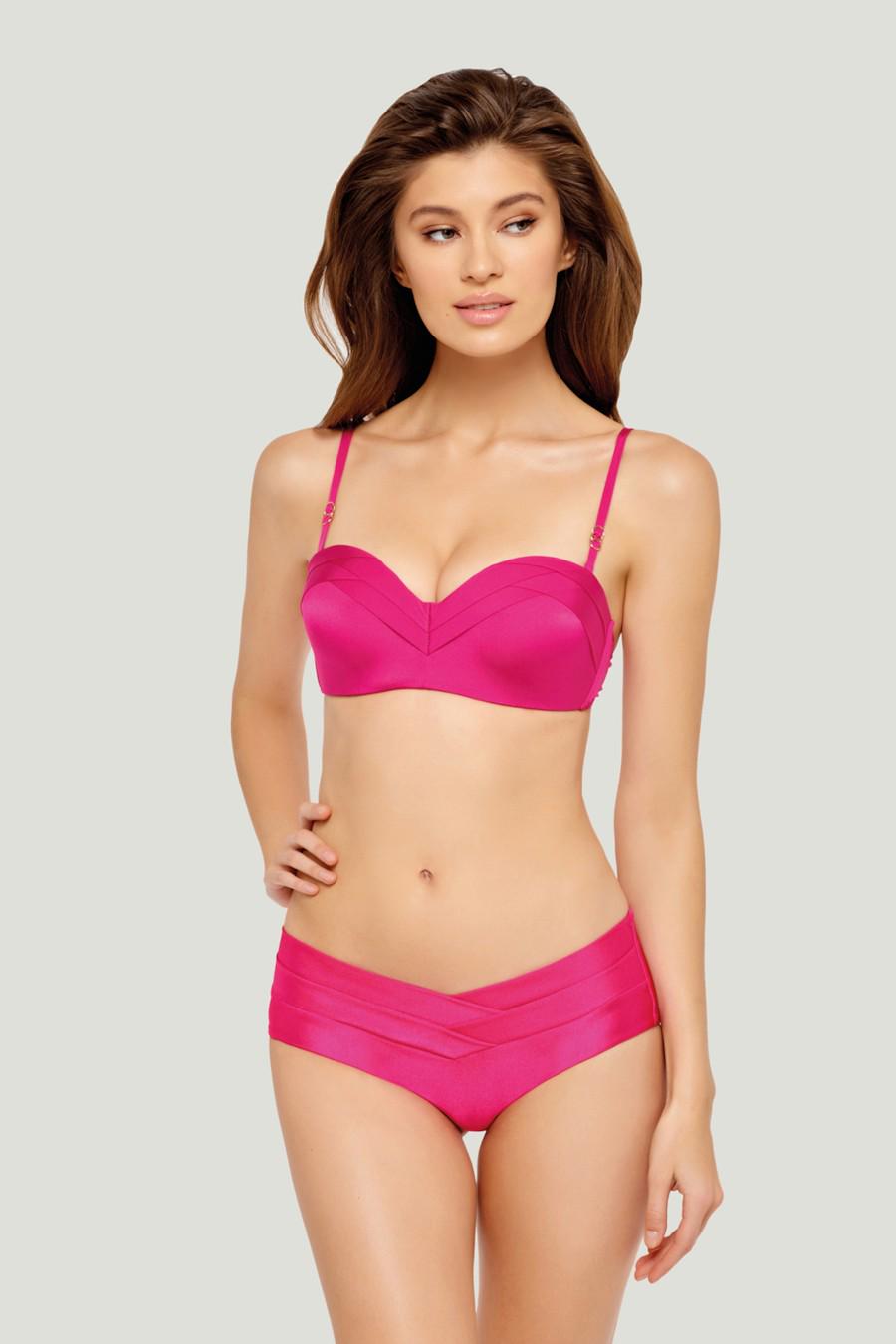 Верх купальника с уплотненной чашкой Marc&Andre 42D Розовый (71270) - фото 2 Верх купальника с уплотненной чашкой Marc&Andre 42D Розовый (71270) - фото 2