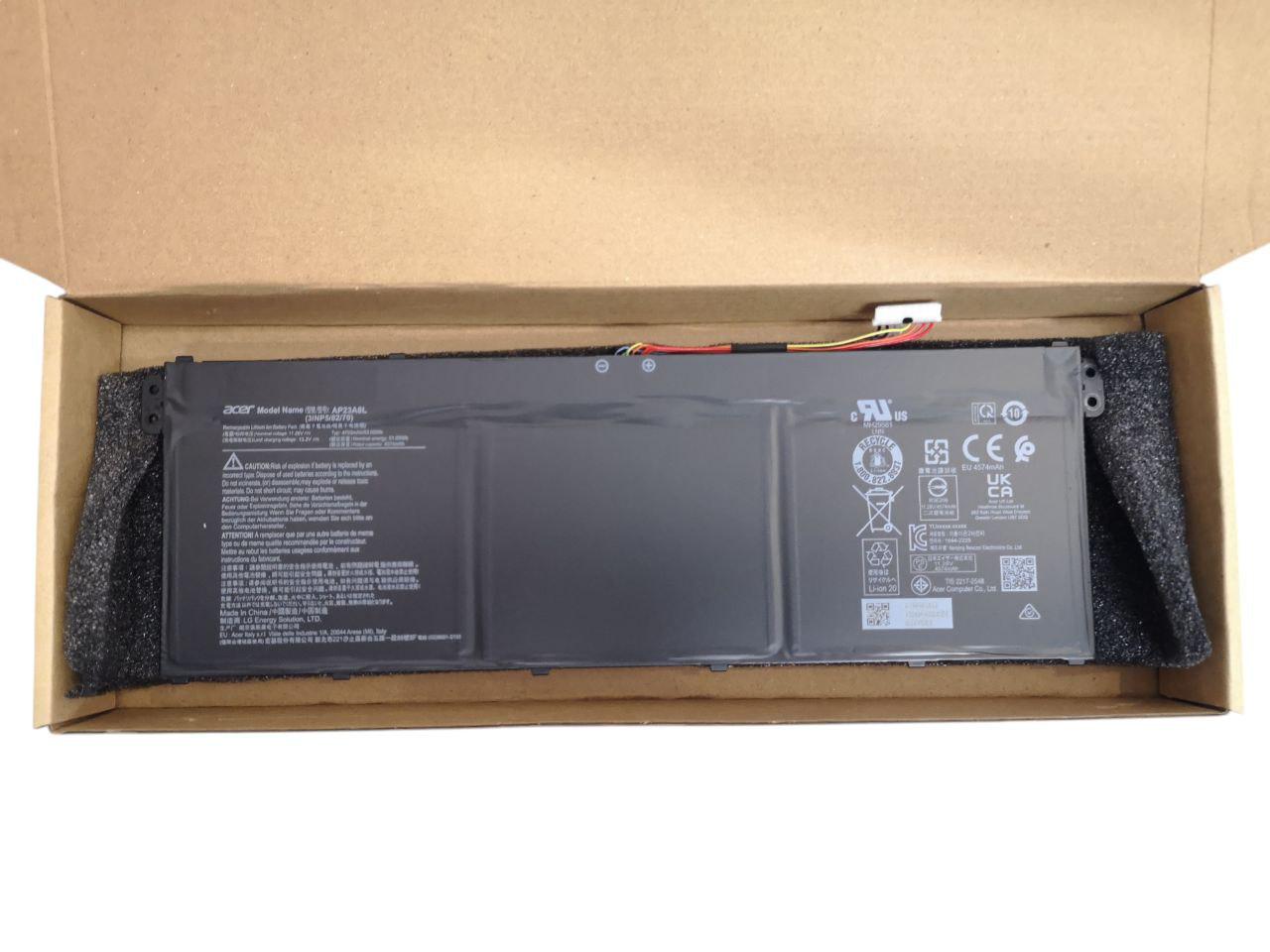 Аккумулятор для Acer Aspire 3 A315-24P/A317-55P/Extensa 15 EX215-23/Aspire Go 15 AG15-31P/AP23A5L/AP23A7L/AP23A8L 4703 mAh 51.6Wh (000013255)
