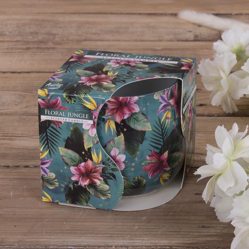 Аромасвічка в склянці Floral Jungle (433-45)