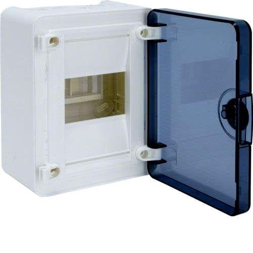 Щит Hager Golf VS104TD на 1x4 навесной модули Белый/Прозрачный (17703954)