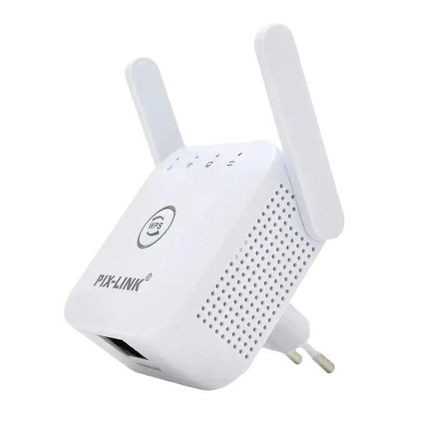 Ретранслятор Wi-Fi сигналу Pix-Link WR53Q 802.11N/B/G 300 Mbps 2,4 GHz White (3_05680)