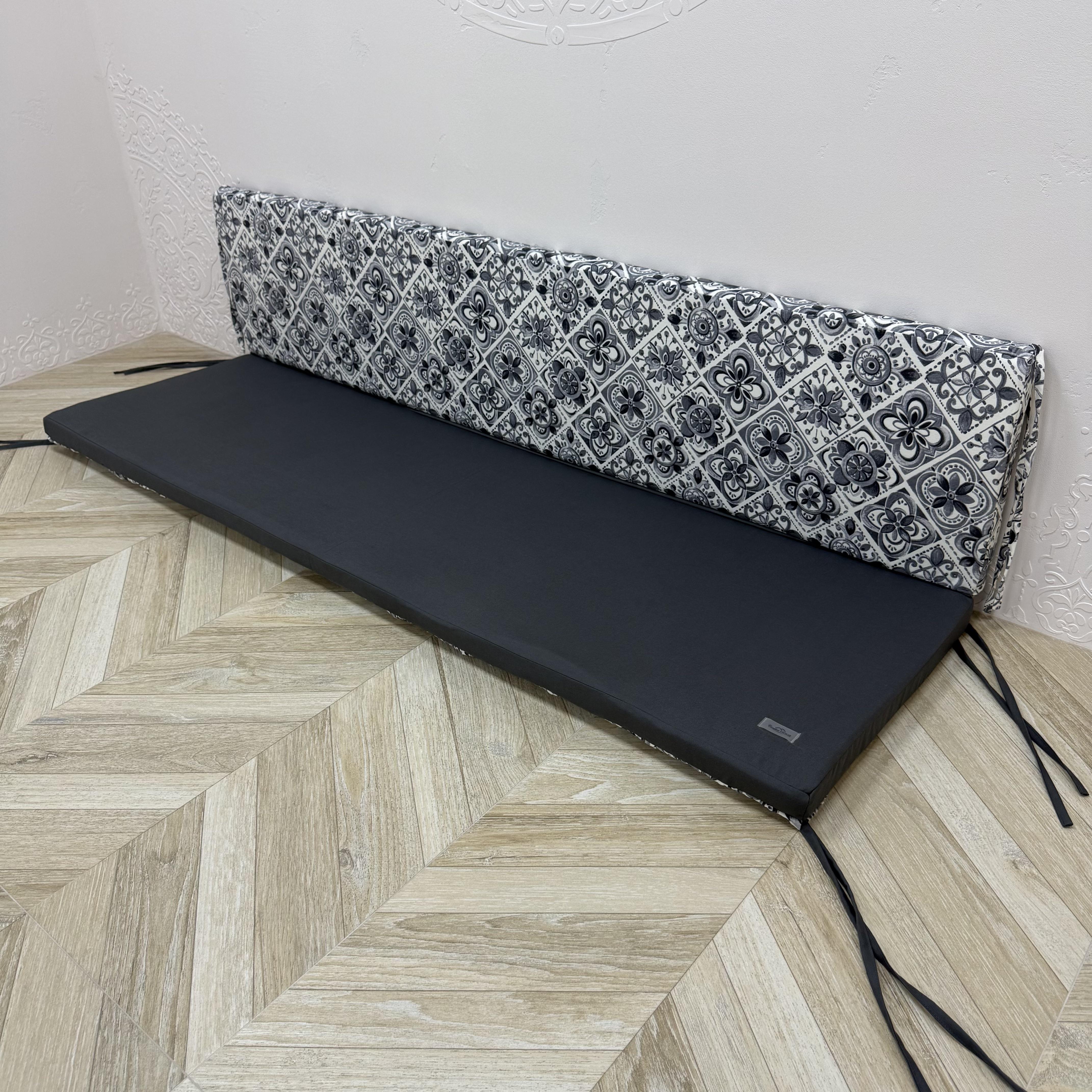 Матрас Comfort Home Azulejo grey на поддоны/качели/каркасы/садовую мебель панама 170х60х40х5 см