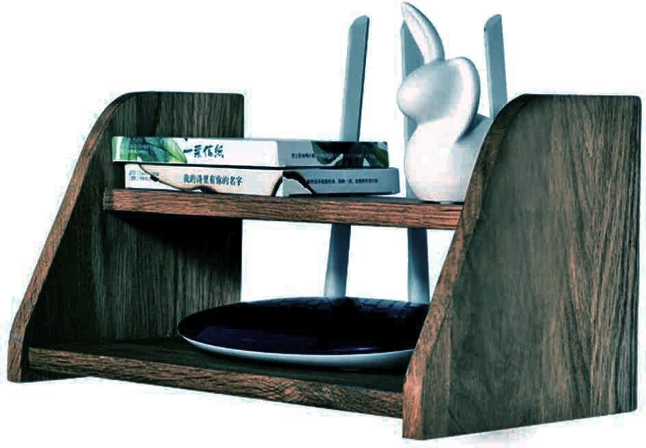 Полка для роутера из дерева Суре Мокко (ПВР-002010)