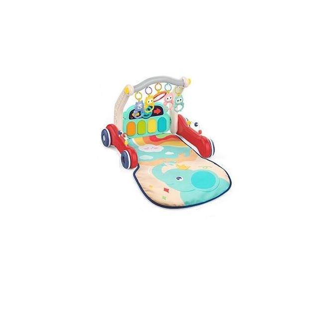 Ходунки-коврик Huanger подсветка/пианино 2в1 Разноцветный (139570)