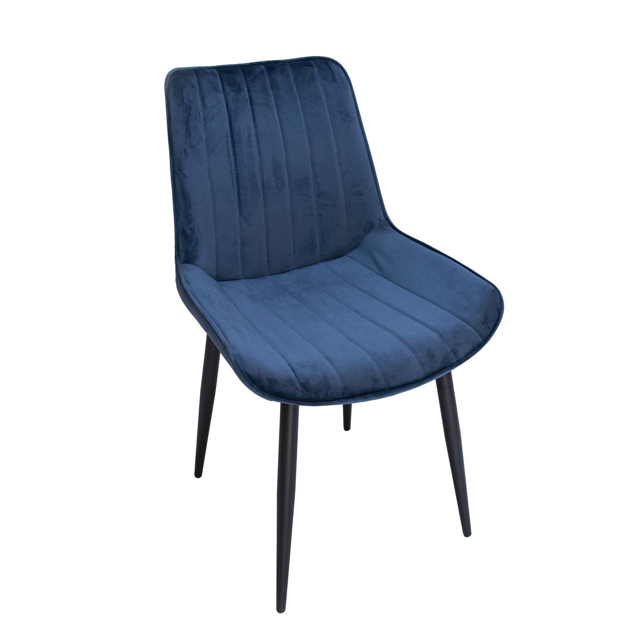 Стул Intarsio Alvis Темно-синий