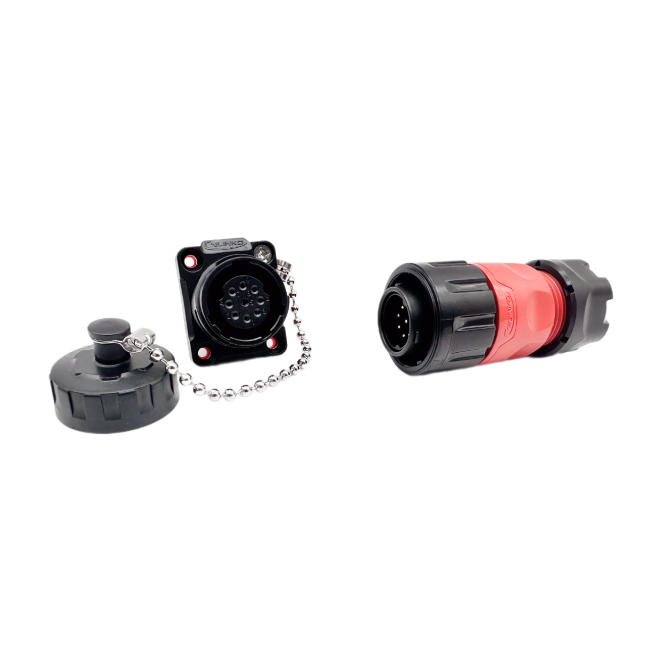 Разъем герметичный CNLINKO YM-20 IP67 9pin розетка/штекер 5A/250V (32805103) Разъем герметичный CNLINKO YM-20 IP67 9pin розетка/штекер 5A/250V (32805103)