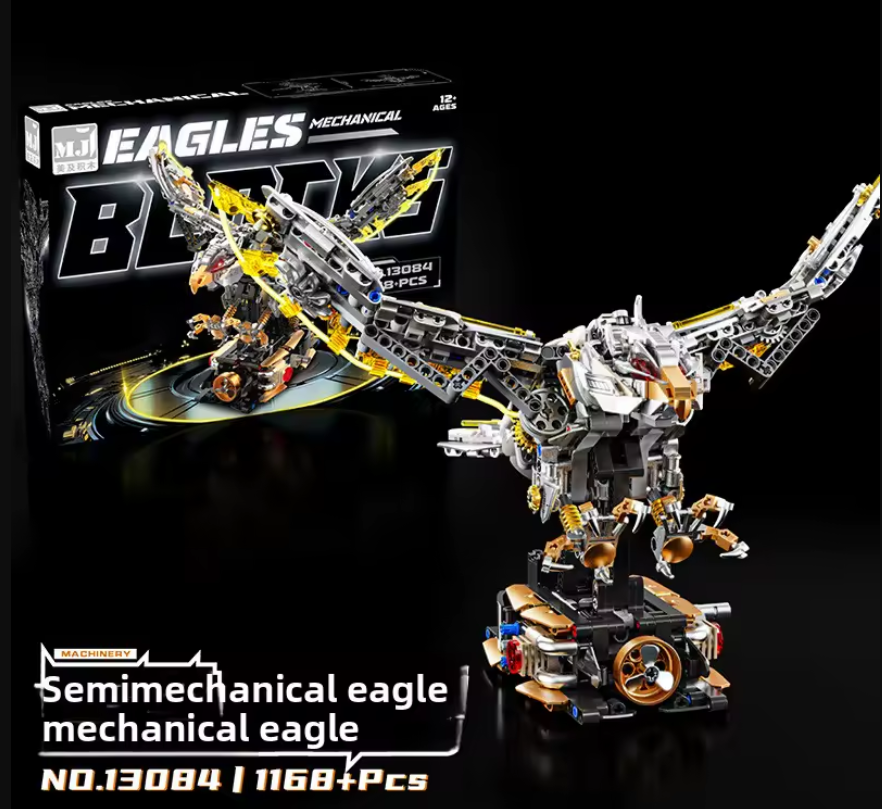 Конструктор механический двусторонний MJI Орел EAGLE 1168 деталей - фото 4 Конструктор механический двусторонний MJI Орел EAGLE 1168 деталей - фото 4