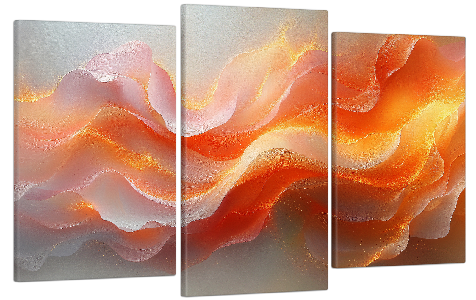 Картина на холсте МАКО теплота цвета 53x100 см (MK30609)