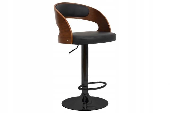 Барный стул Just Sit MODENA eco-кожа/дерево Черный (2745115680)