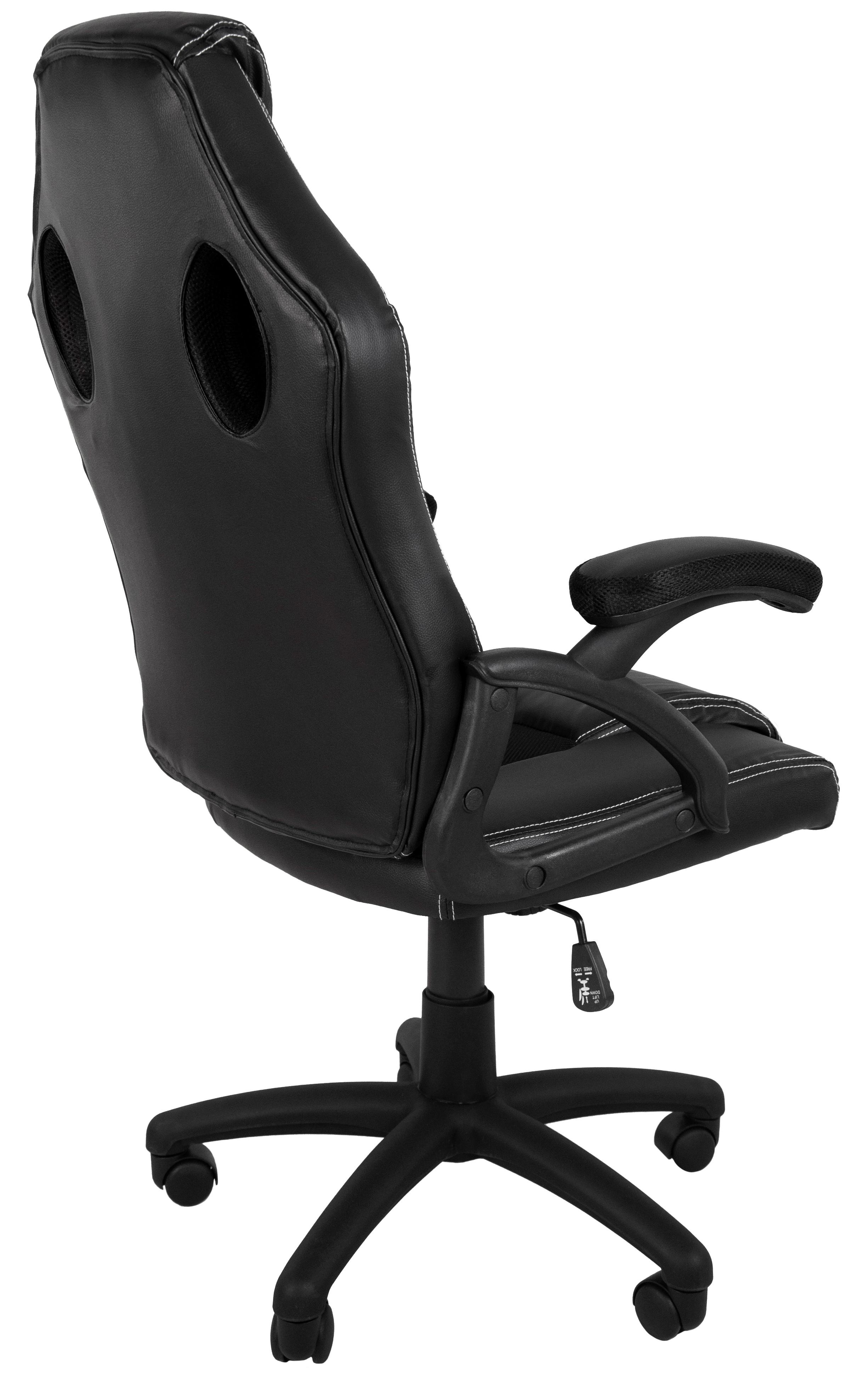 Крісло геймерське Bonro YS-6056 Чорний (3912) - фото 6 Крісло геймерське Bonro YS-6056 Чорний (3912) - фото 6