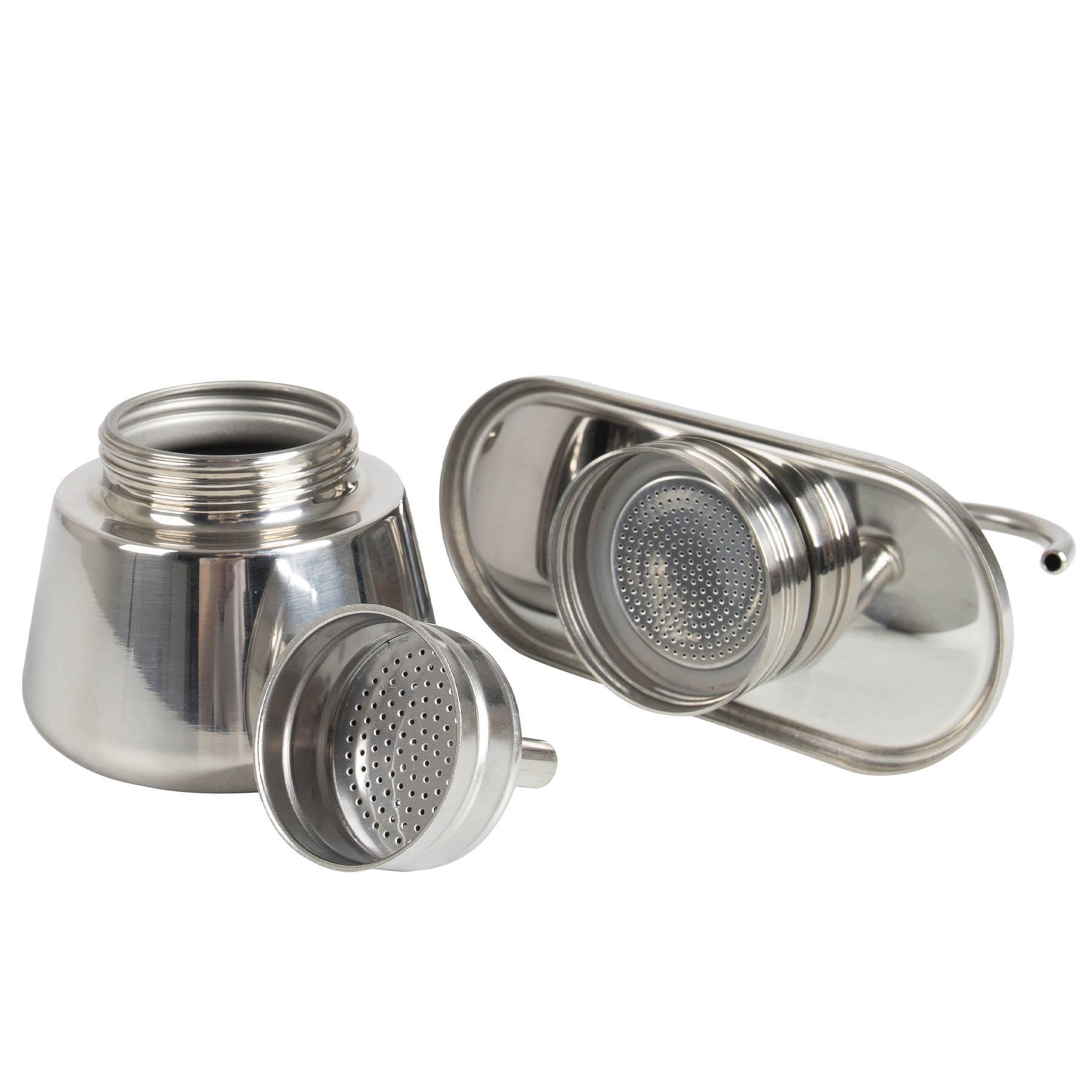 Кофеварка Bo-Camp Stainless Steel 2-cups Silver (2200545) - фото 11