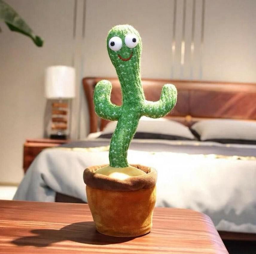 Интерактивная игрушка Dansing Cactus плюшевый (2261783991) - фото 4