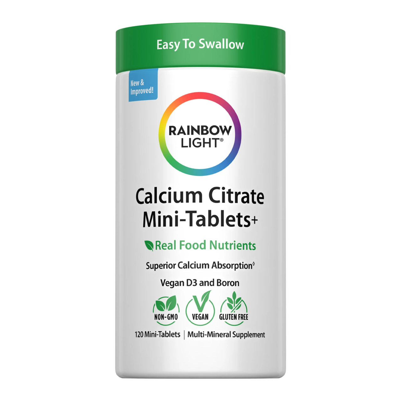 Кальцій цитрат Rainbow Light Calcium Citrate 120 таб. (19130-01)
