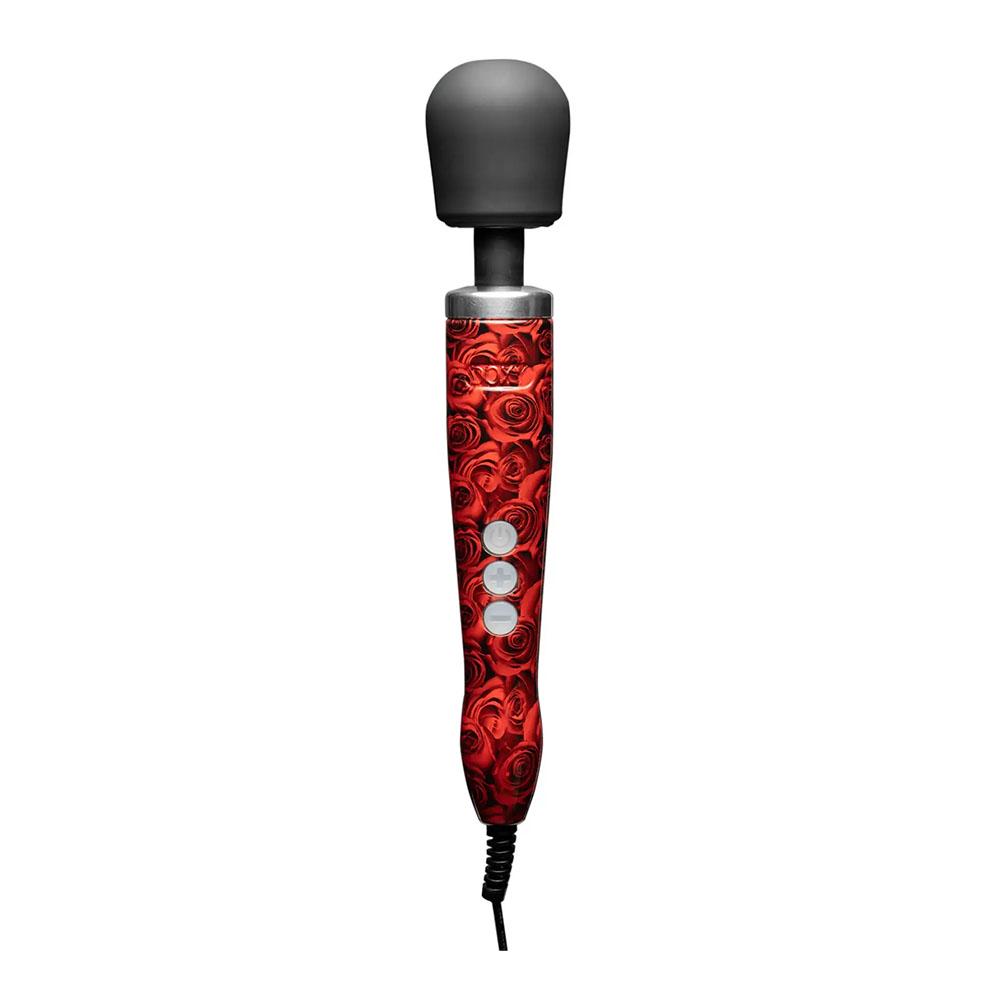 Вибратор-микрофон Doxy Die Cast 33 см Красно-черный (32895)