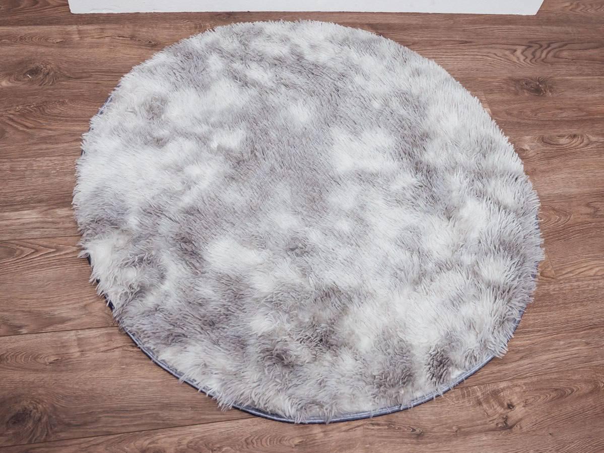 Коврик трава 100х100 см Серый (Д-pol-kul-travka-001-02)