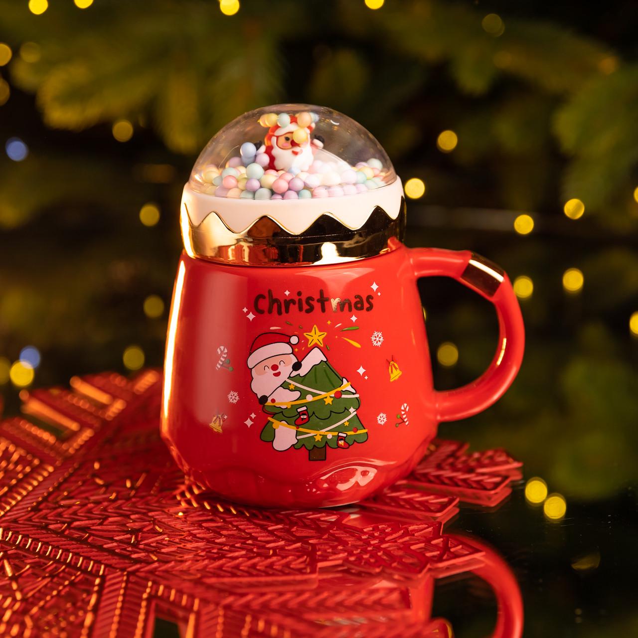 Чашка порцелянова Christmas 400 мл (FM-CS-41D) - фото 1 Чашка порцелянова Christmas 400 мл (FM-CS-41D) - фото 1