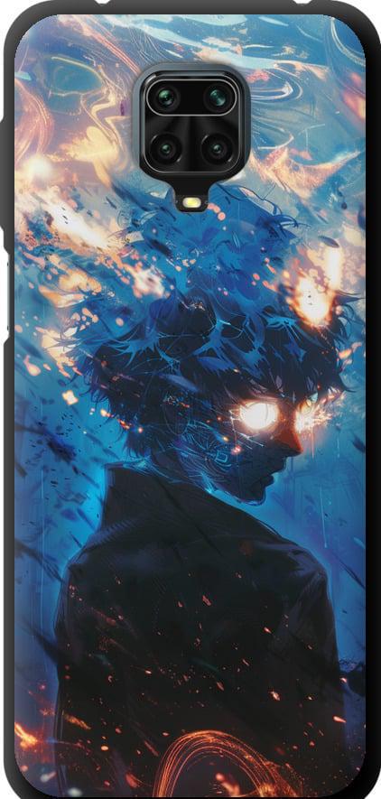 Чехол на Xiaomi Redmi Note 9 Pro Сатору Годжо (6129b-1911-42517)