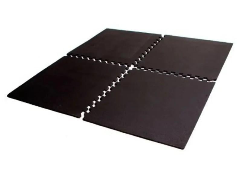 Коврик пазл Toorx Interlocking 4 элемента 61x61x1,2 см Antracite (MAT-60)