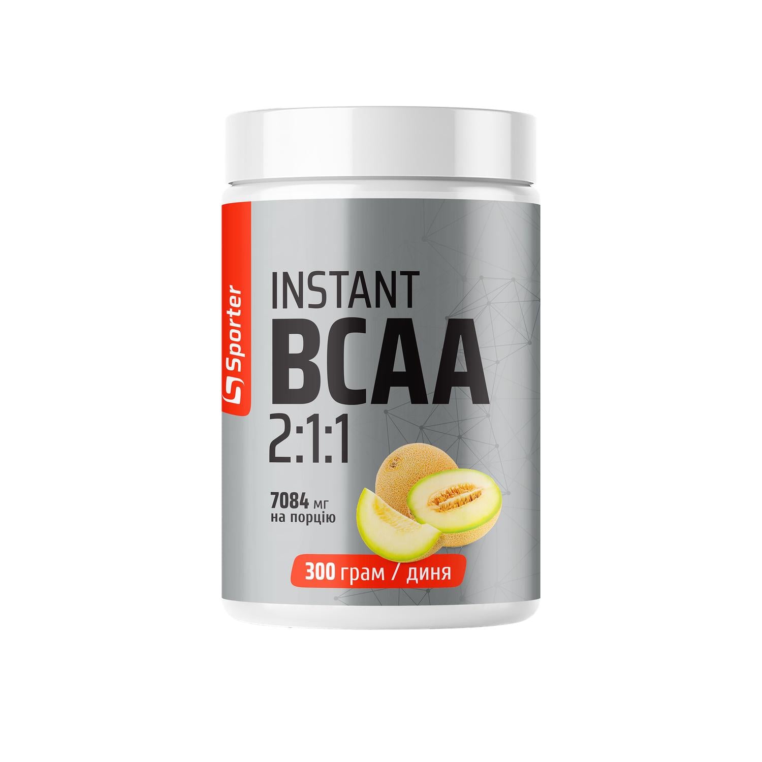 Добавка Sporter BCAA Instant 300 г Диня (820459) Добавка Sporter BCAA Instant 300 г Диня (820459)