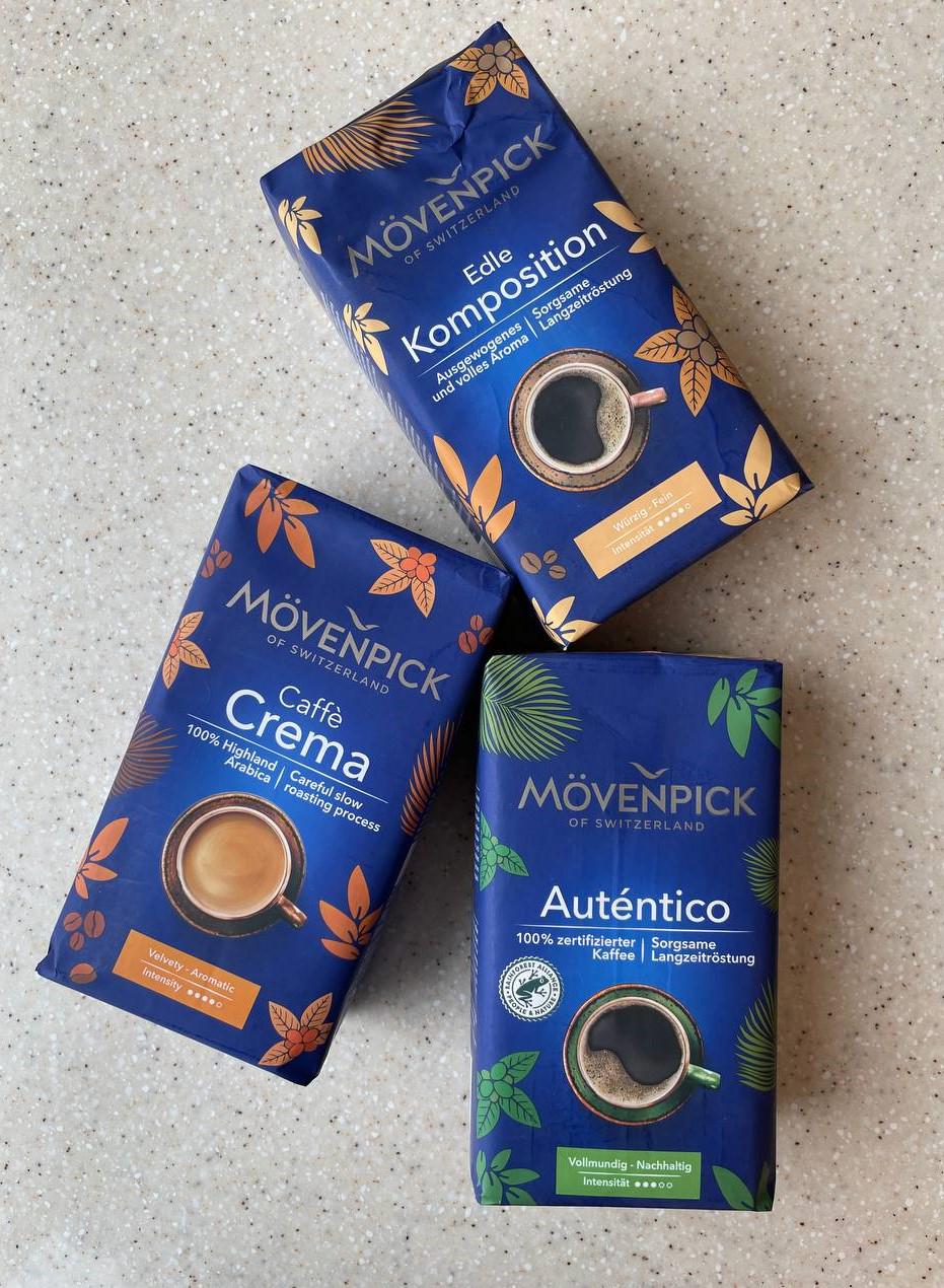 Кава мелена Movenpick Edle Komposition арабіка 500 г - фото 3 Кава мелена Movenpick Edle Komposition арабіка 500 г - фото 3