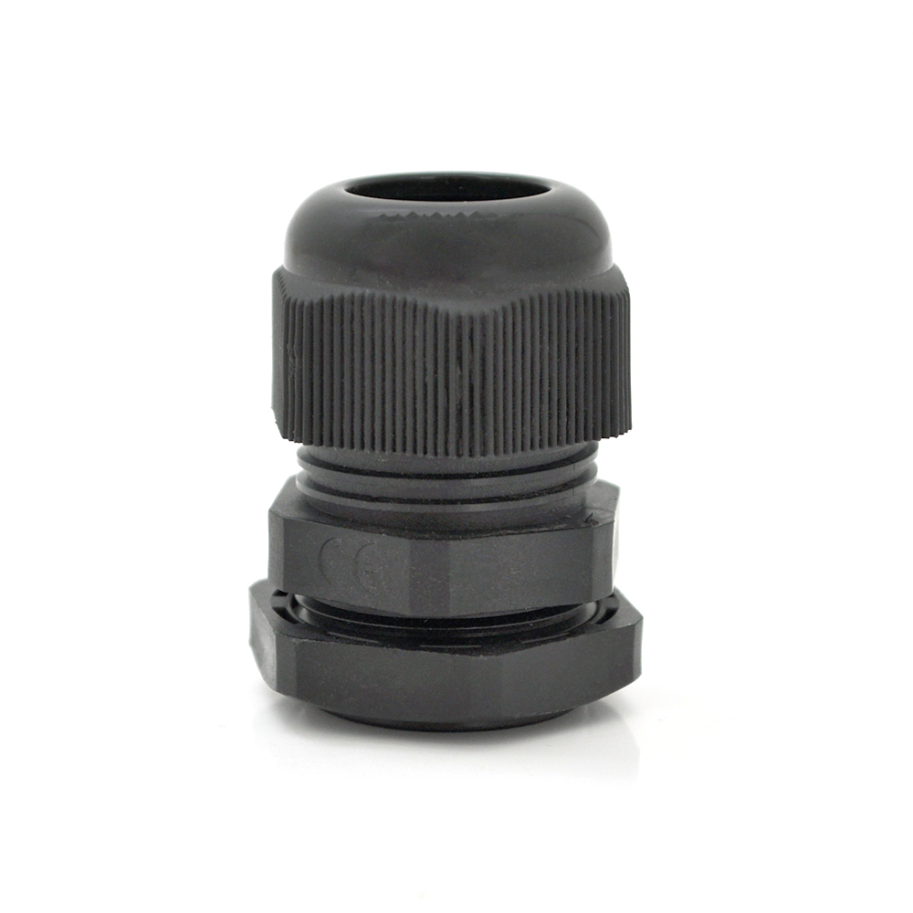 Кабельний спіральний VOLTRONIC роз'єм PG9 Чорний (13325)