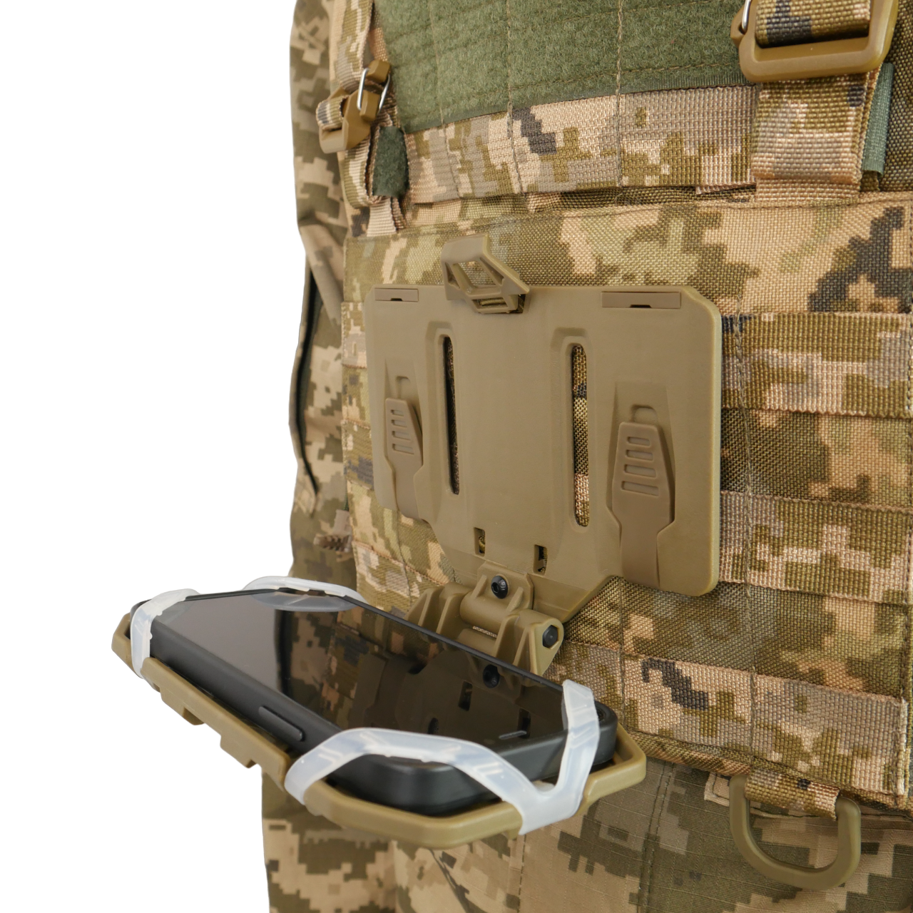 Чехол-держатель под смартфон откидной Койот (2293100169) - фото 6