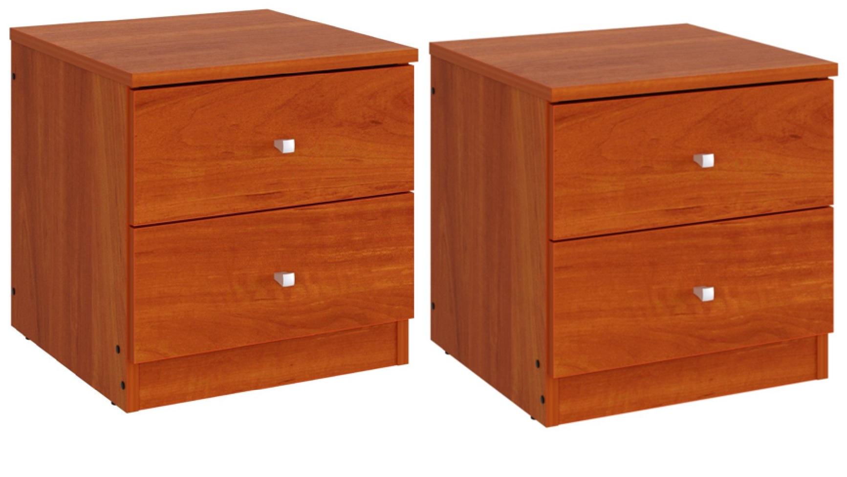 Тумба приліжкова комплект 2 шт. Компаніт ПКТ-5 Яблоко (26653853)