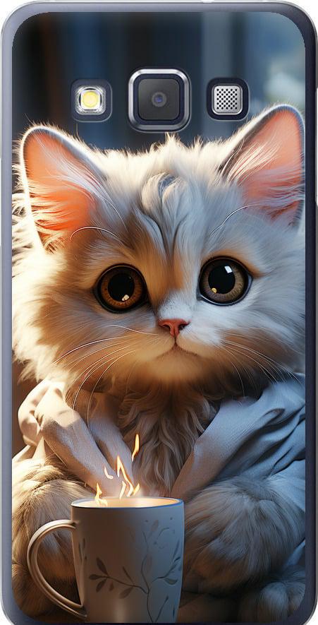 Чехол на Samsung Galaxy A3 A300H White cat (5646u-72-42517)
