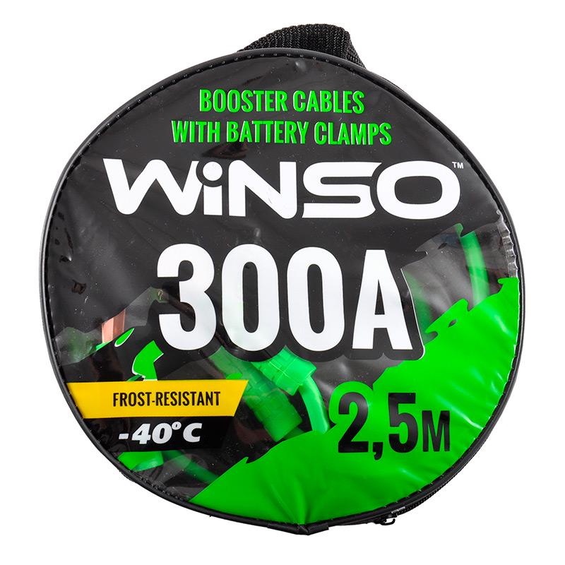 Пусковые провода WINSO 300А 2,5м круглая сумка 138310 (106471)