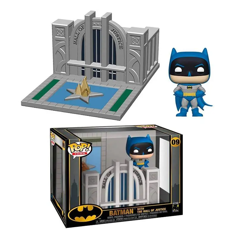 Фігурка колекційна Funko POP! Town Batman 80th Hall of Justice w/Batman (FUN2549175)