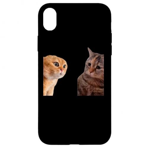Чехол для iPhone XR Коты разговаривают Мем (16426449-2-197215)